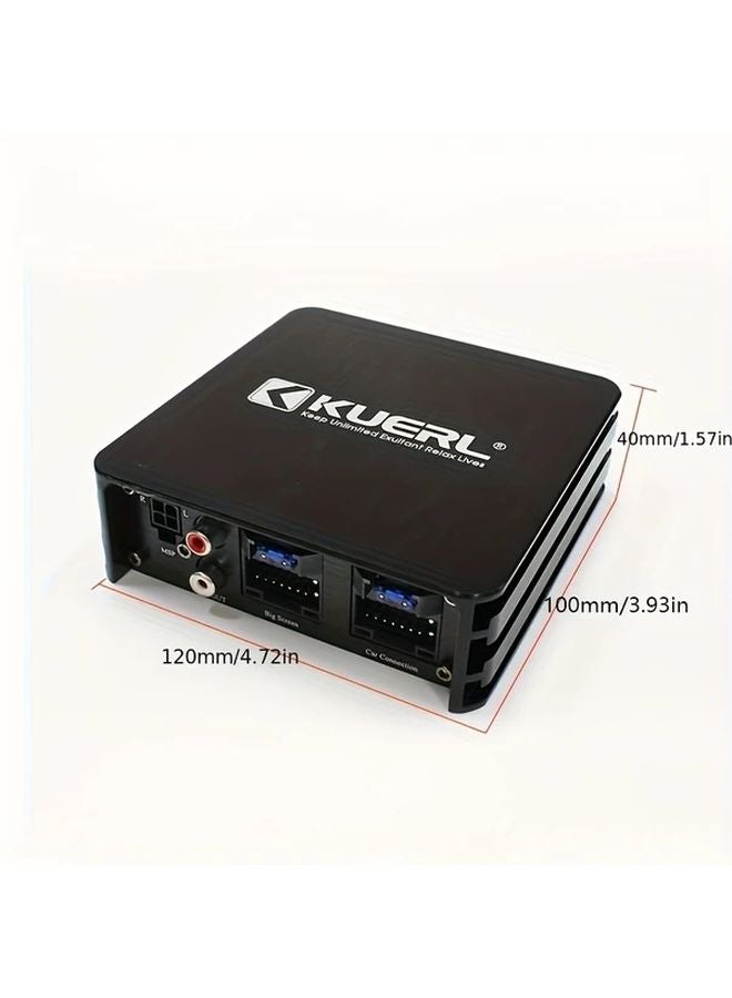 مشترك 320 واط 4 قنوات مكبر صوت DSP شاشة أندرويد كبيرة التوصيل والتشغيل عالي الدقة فئة AB - Image 2